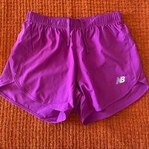 New Balance Running shorts.